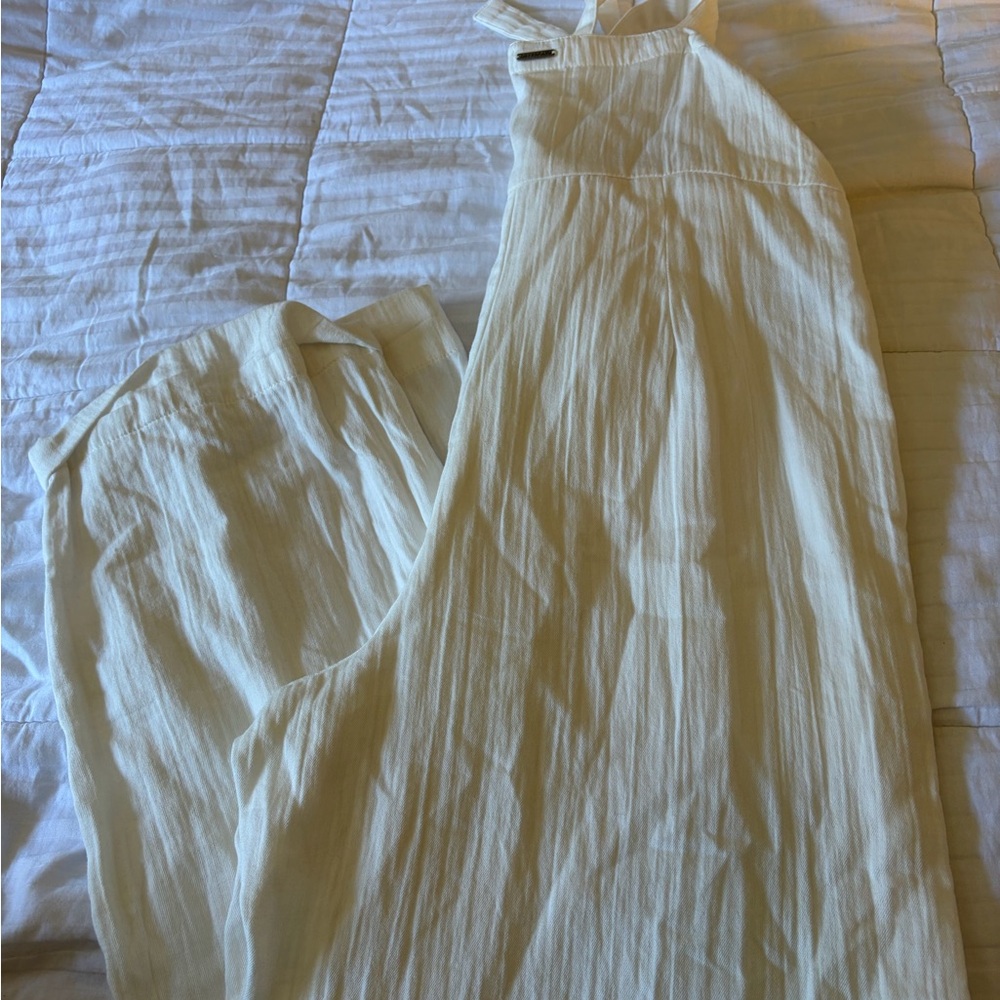Billabong Cream Button-Up Top